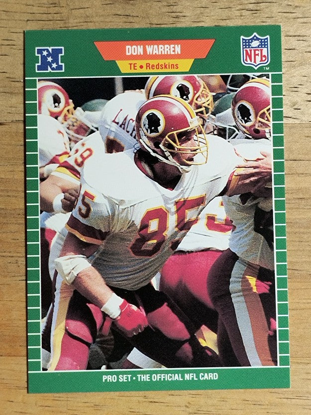 1989 Pro Set #437 Don Warren