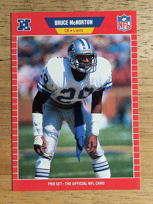 1989 Pro Set #454 Bruce McNorton