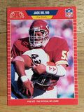1989 Pro Set #458 Jack Del Rio RC