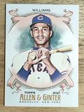 2021 Topps Allen and Ginter #224 Billy Williams