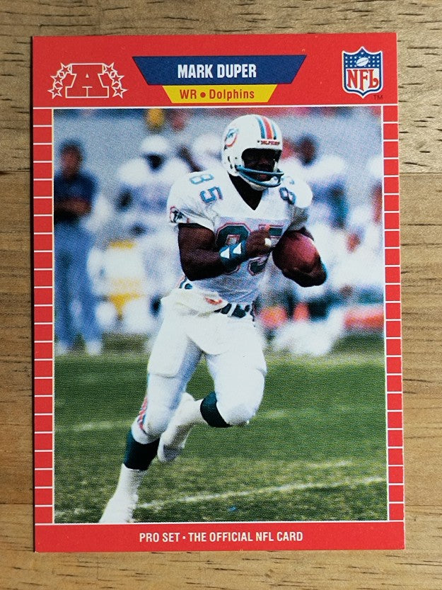1989 Pro Set #464 Mark Duper