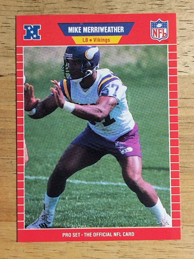 1989 Pro Set #467 Mike Merriweather