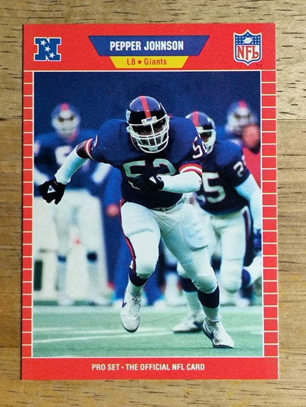 1989 Pro Set #470 Pepper Johnson