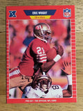 1989 Pro Set #479 Eric Wright