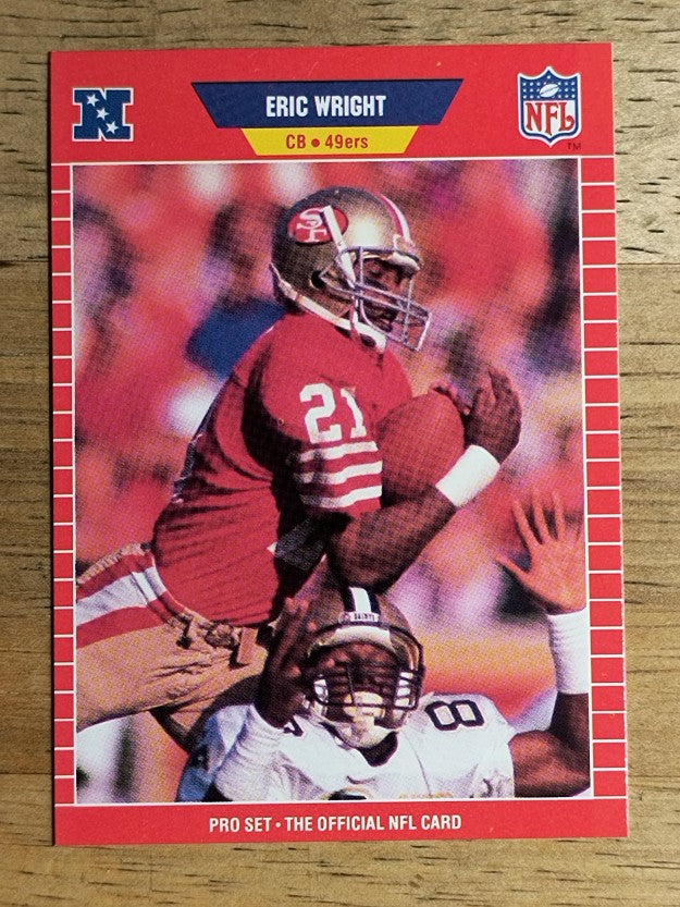 1989 Pro Set #479 Eric Wright