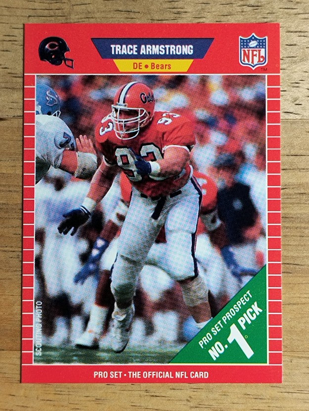 1989 Pro Set #487 Trace Armstrong RC