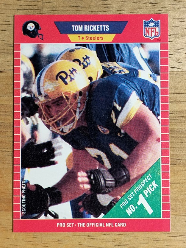 1989 Pro Set #510 Tom Ricketts RC