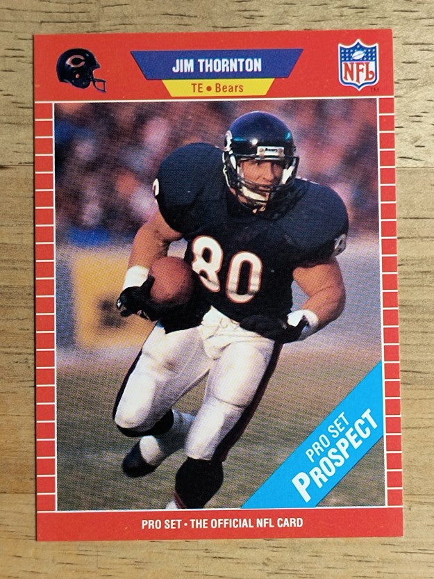 1989 Pro Set #517 James Thornton RC