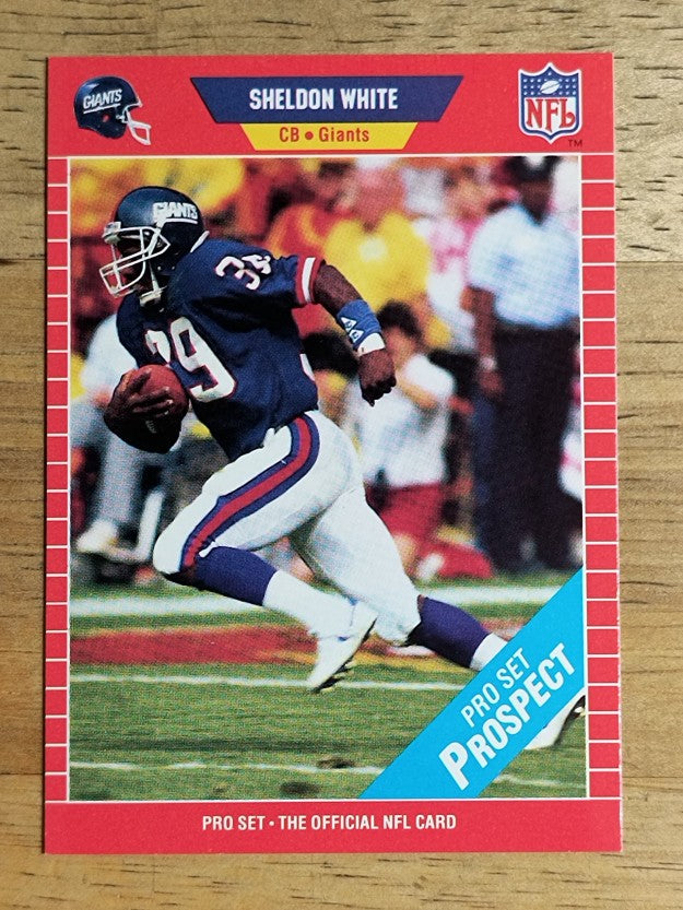 1989 Pro Set #532 Sheldon White RC