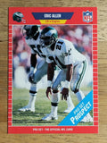 1989 Pro Set #533 Eric Allen RC
