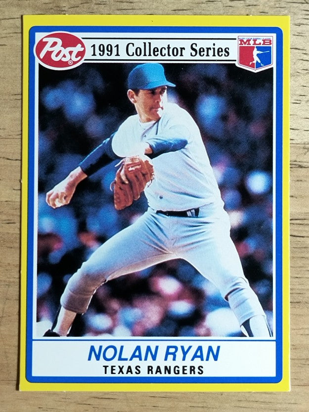1991 Post #17 Nolan Ryan