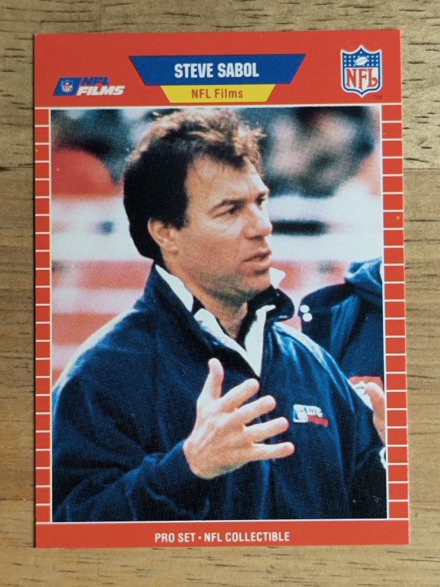 1989 Pro Set Announcers #10 Steve Sabol