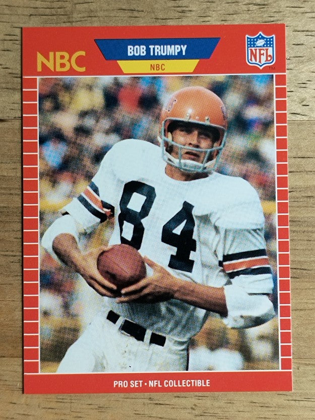 1989 Pro Set Announcers #26 Bob Trumpy