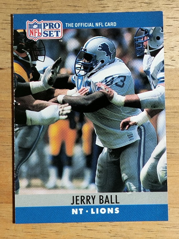 1990 Pro Set #96 Jerry Ball