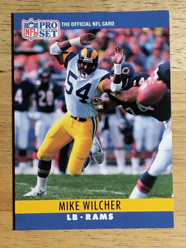 1990 Pro Set #175 Mike Wilcher