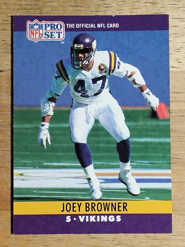 1990 Pro Set #186 Joey Browner
