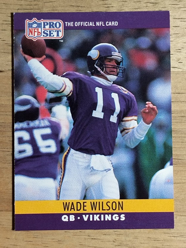 1990 Pro Set #198 Wade Wilson