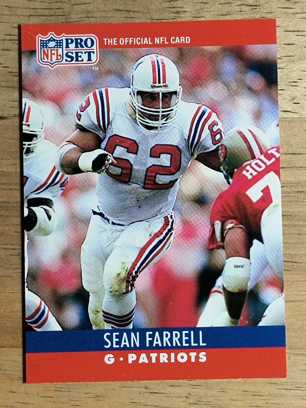 1990 Pro Set #203 Sean Farrell