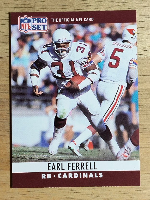 1990 Pro Set #255 Earl Ferrell