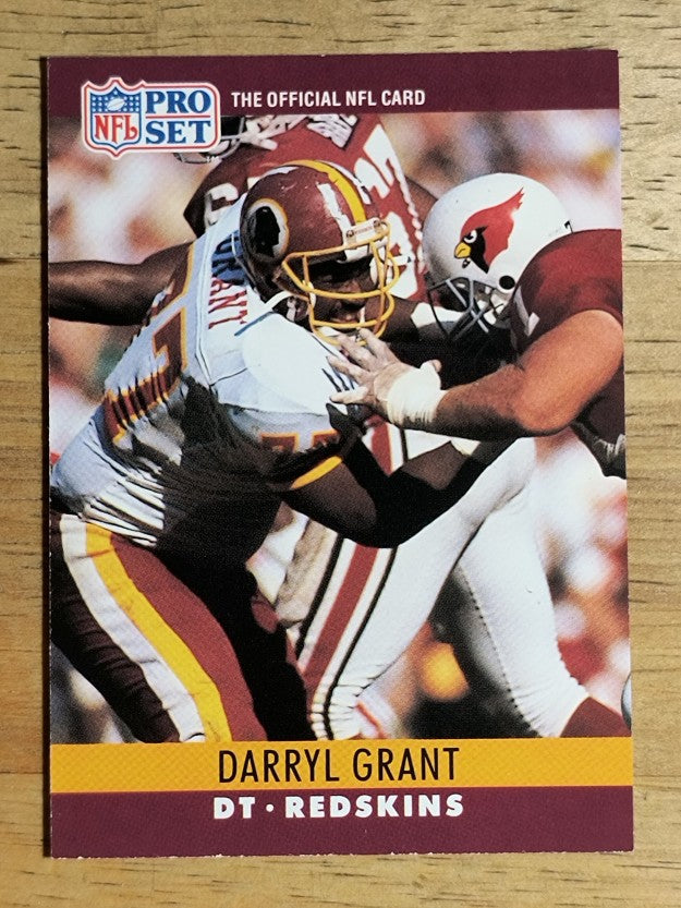 1990 Pro Set #322 Darryl Grant