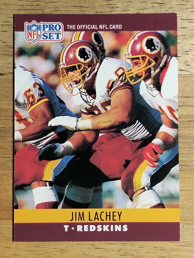 1990 Pro Set #324 Jim Lachey
