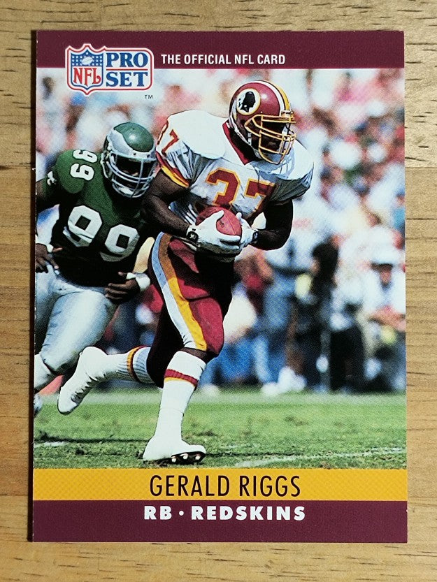 1990 Pro Set #329 Gerald Riggs