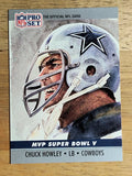 1990 Pro Set Super Bowl MVP's #5 Chuck Howley