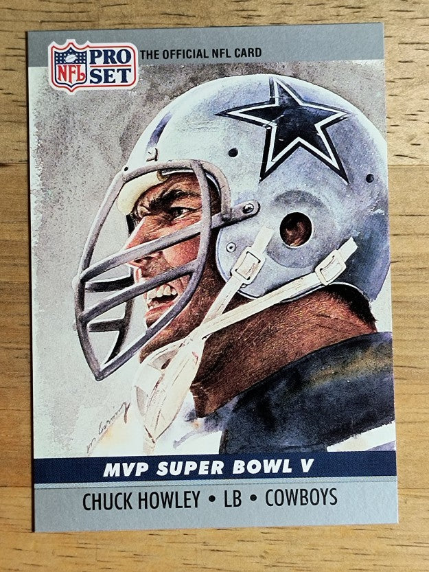 1990 Pro Set Super Bowl MVP's #5 Chuck Howley