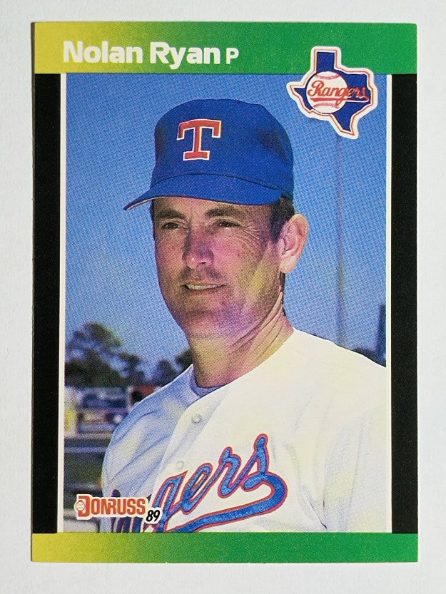 1989 Donruss Baseball's Best #55 Nolan Ryan