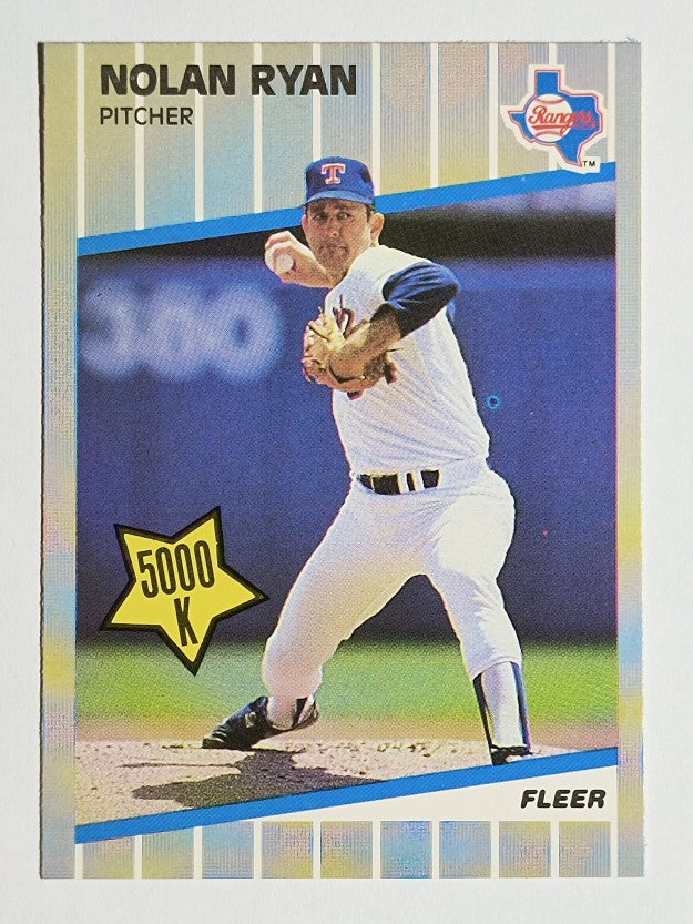 1989 Fleer Update #67 Nolan Ryan