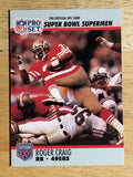 1990-91 Pro Set Super Bowl 160 #39 Roger Craig