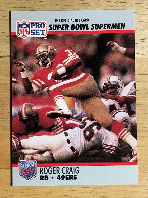 1990-91 Pro Set Super Bowl 160 #39 Roger Craig