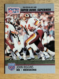 1990-91 Pro Set Super Bowl 160 #42 John Riggins