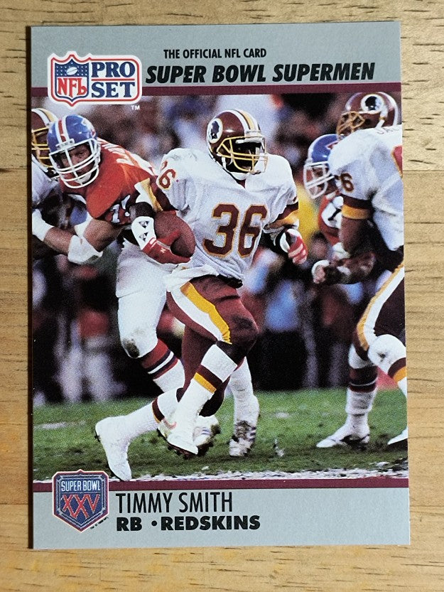 1990-91 Pro Set Super Bowl 160 #43 Timmy Smith