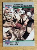 1990-91 Pro Set Super Bowl 160 #44 Matt Snell