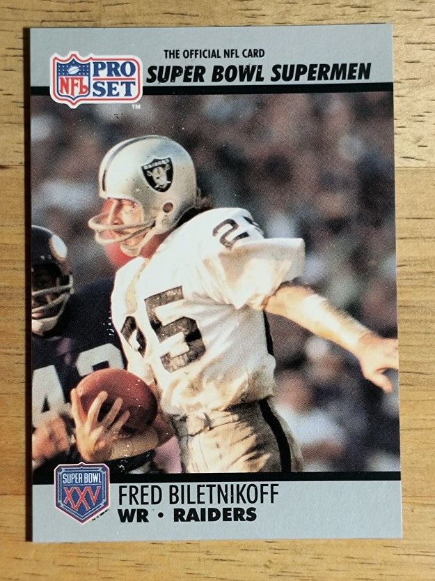 1990-91 Pro Set Super Bowl 160 #45 Fred Biletnikoff