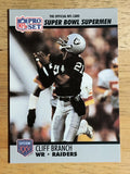 1990-91 Pro Set Super Bowl 160 #46 Cliff Branch