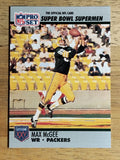 1990-91 Pro Set Super Bowl 160 #47 Max McGee