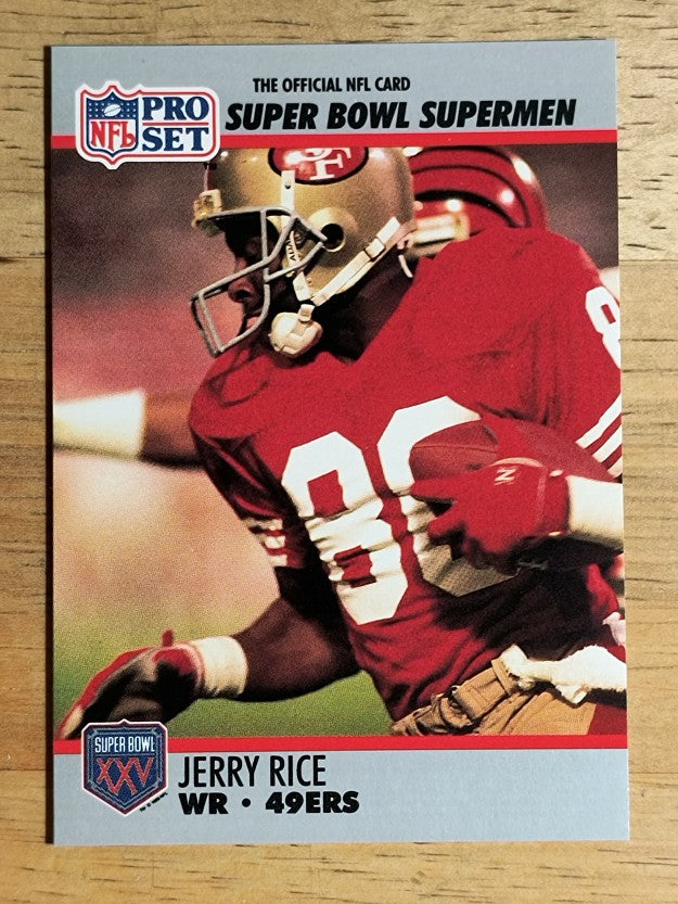 1990-91 Pro Set Super Bowl 160 #48 Jerry Rice