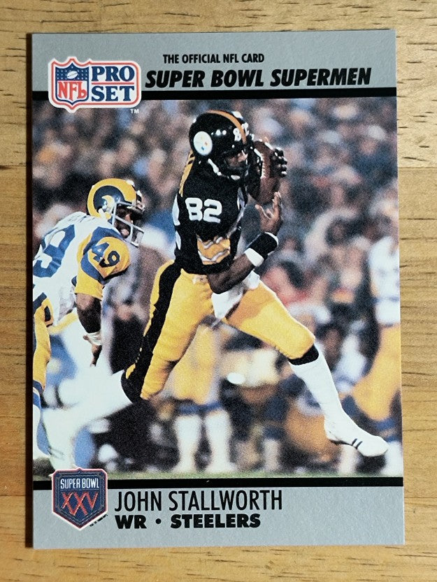 1990-91 Pro Set Super Bowl 160 #51 John Stallworth