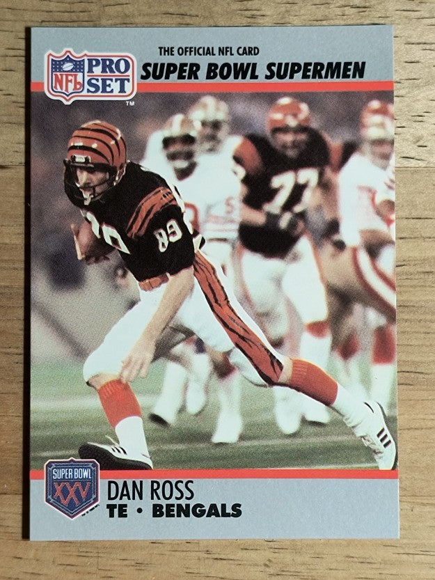1990-91 Pro Set Super Bowl 160 #55 Dan Ross