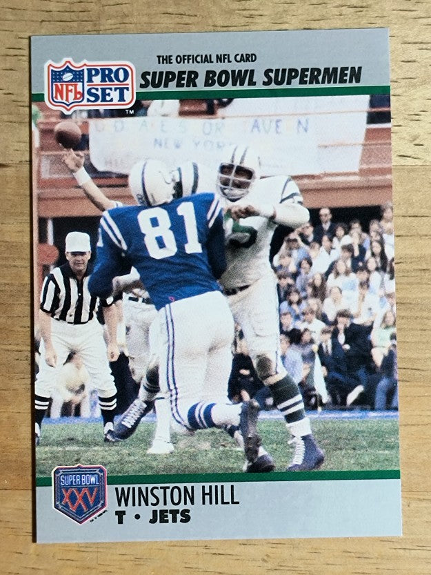 1990-91 Pro Set Super Bowl 160 #57 Winston Hill
