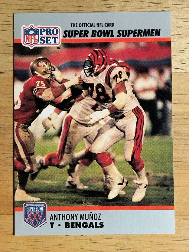1990-91 Pro Set Super Bowl 160 #59 Anthony Munoz