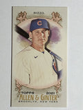 2021 Topps Allen and Ginter Mini #47 Anthony Rizzo
