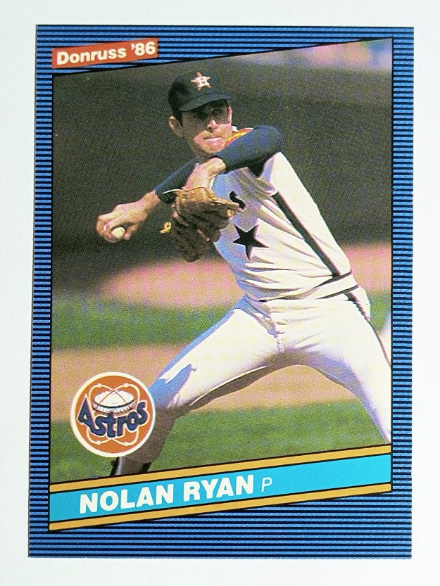 1986 Donruss #258 Nolan Ryan