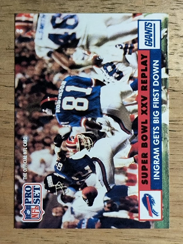 1991 Pro Set #50 Mark Ingram SB