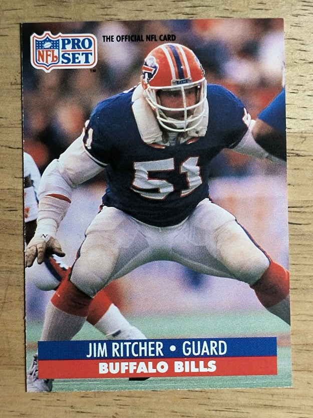 1991 Pro Set #82 Jim Ritcher