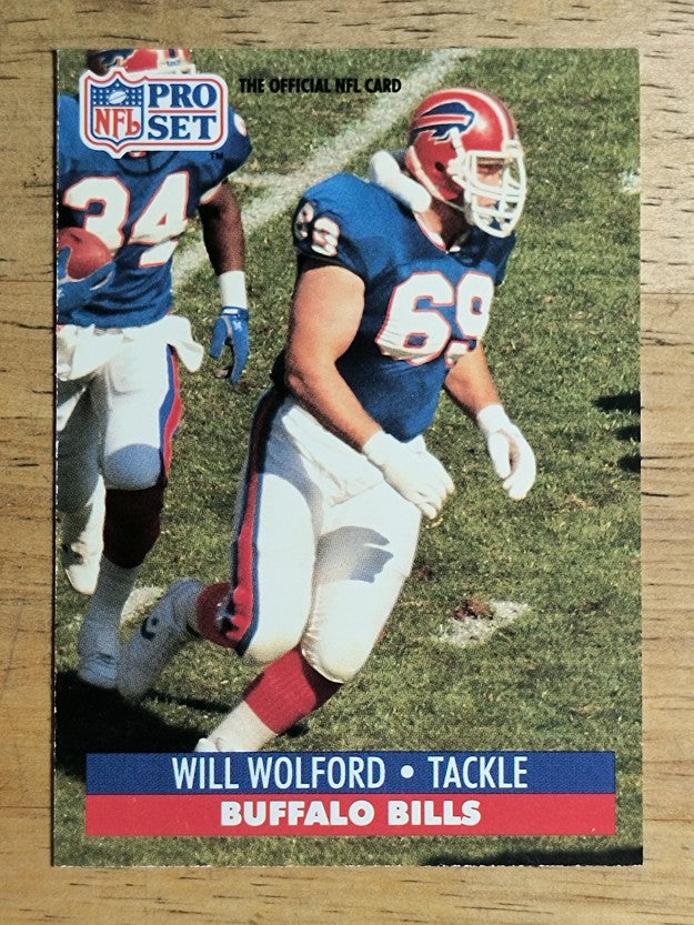 1991 Pro Set #88 Will Wolford