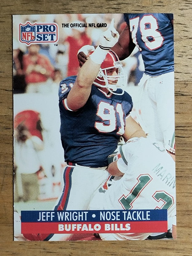 1991 Pro Set #89 Jeff Wright RC