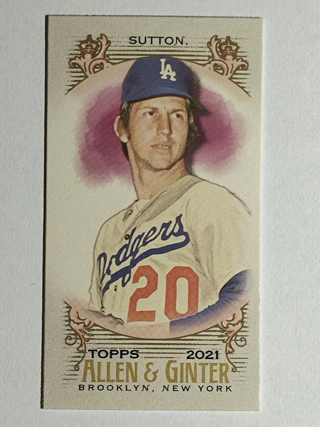 2021 Topps Allen and Ginter Mini #289 Don Sutton